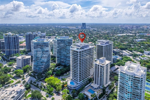 2655 S Bayshore Dr Unit 705, Miami, FL 33133 - view of urban area with a pool