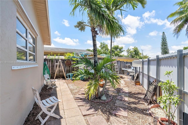 5829 Taylor St, Hollywood, FL 33021 - view of fenced backyard