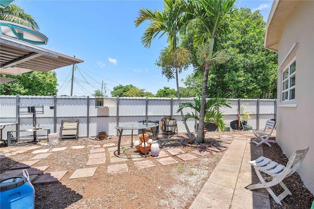 5829 Taylor St, Hollywood, FL 33021 - view of fenced backyard