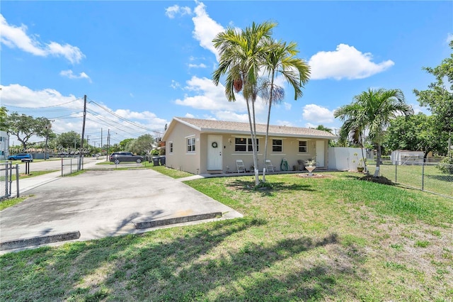 5829 Taylor St, Hollywood, FL 33021 - view of front facade with stucco siding