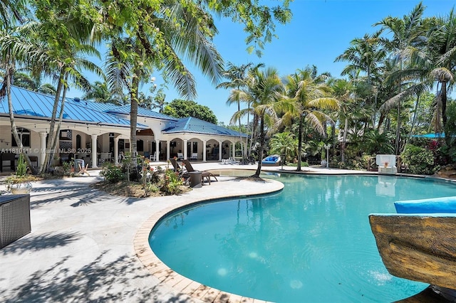 15960 SW 250th St, Homestead, FL 33031 - swimming pool with a patio area