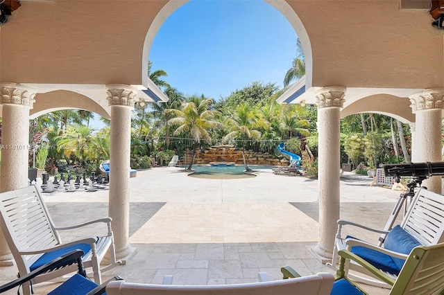 15960 SW 250th St, Homestead, FL 33031 - view of patio / terrace