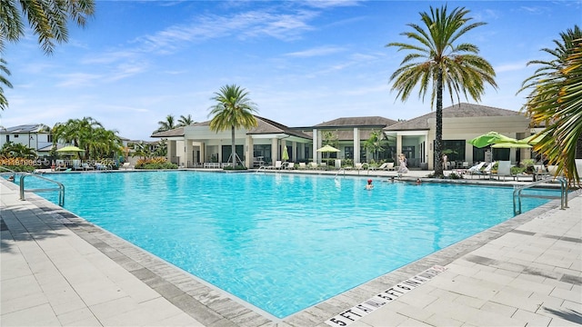 8301 NW 41st St Unit B-404, Doral, FL 33166 - community pool featuring a patio