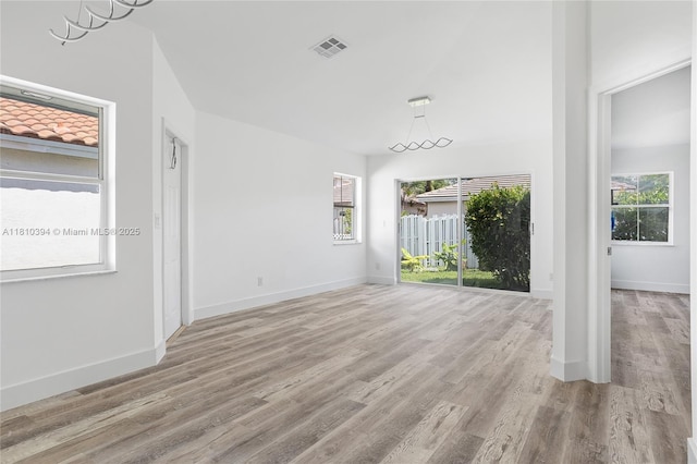 7572 NW 3rd St, Plantation, FL 33317 - spare room with wood finished floors and baseboards