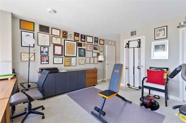 881 Ocean Dr Unit 13H, Key Biscayne, FL 33149 - carpeted office with baseboards