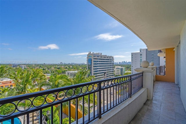 3232 SW 22nd Ter Unit 1106, Miami, FL 33145 - balcony with a view of city