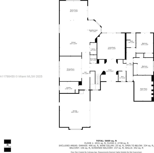 11356 Canyon Maple Blvd, Davie, FL 33330 - property floor plan