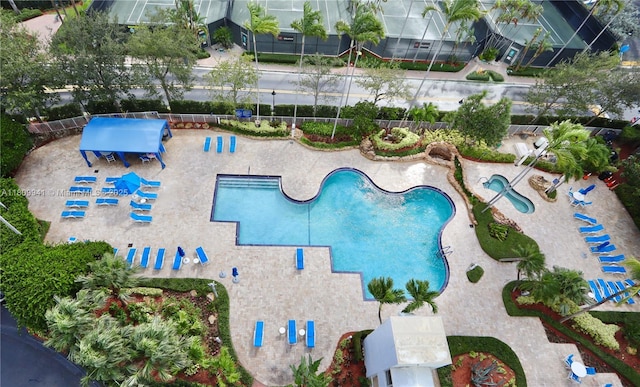 3500 Mystic Pointe Dr Unit 3906, Aventura, FL 33180 - view of pool