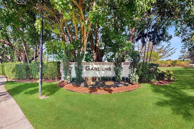 15141 SW 46th St, Miramar, FL 33027 - community sign with a lawn