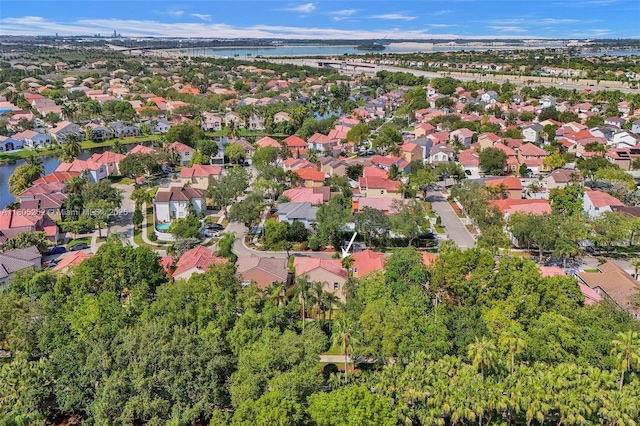 15141 SW 46th St, Miramar, FL 33027 - aerial view of property and surrounding area with a nearby body of water and nearby suburban area