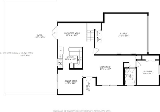 15141 SW 46th St, Miramar, FL 33027 - view of home floor plan
