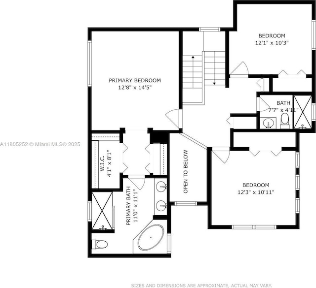 15141 SW 46th St, Miramar, FL 33027 - view of home floor plan