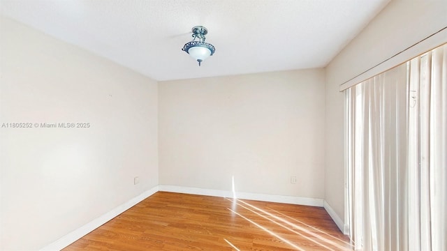 15141 SW 46th St, Miramar, FL 33027 - empty room featuring light wood-style floors and baseboards