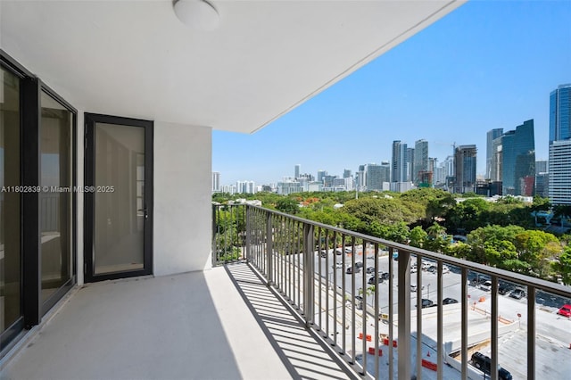 1901 Brickell Ave Unit B1114, Miami, FL 33129 - balcony with a view of skyline