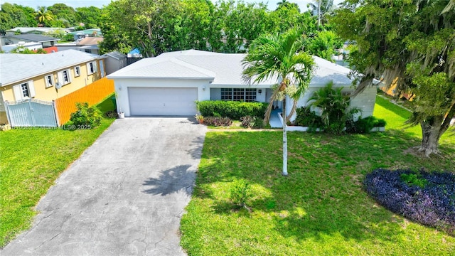7211 Plantation Blvd, Miramar, FL 33023 - single story home with a garage, driveway, and stucco siding