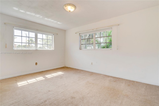 7211 Plantation Blvd, Miramar, FL 33023 - spare room featuring healthy amount of natural light, carpet, and baseboards