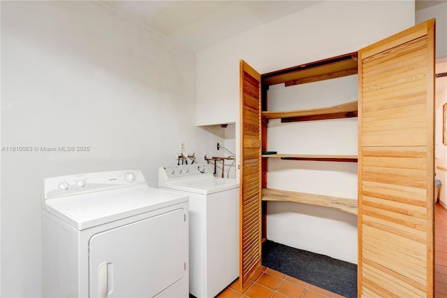 7211 Plantation Blvd, Miramar, FL 33023 - washroom featuring washer and clothes dryer and light tile patterned floors