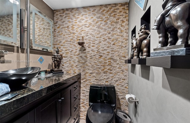 1985 S Ocean Dr Unit 17D, Hallandale Beach, FL 33009 - bathroom with vanity