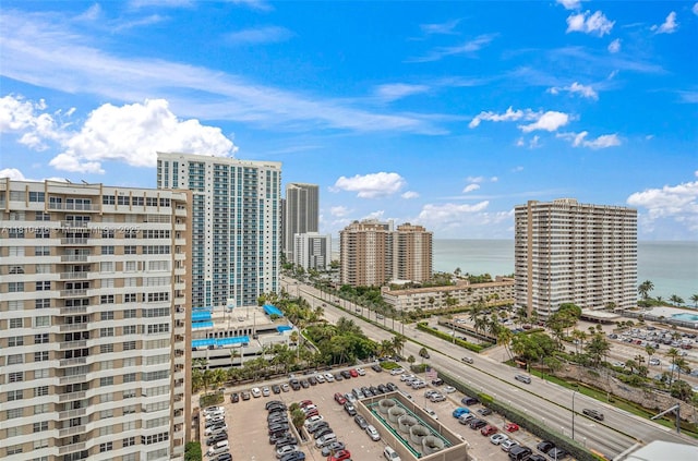 1985 S Ocean Dr Unit 17D, Hallandale Beach, FL 33009 - view of urban area featuring a large body of water and a major roadway