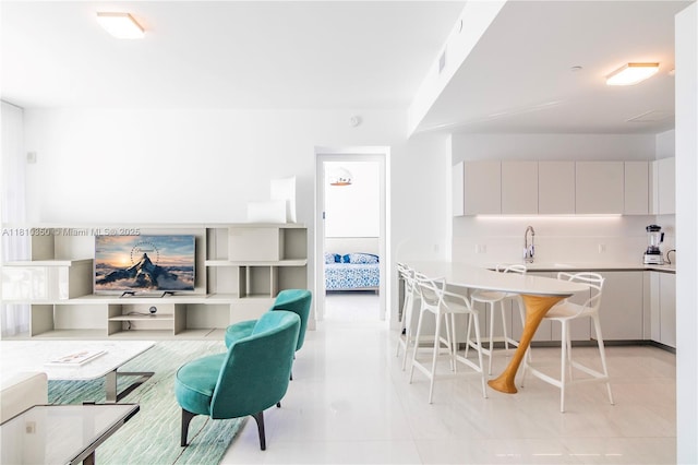 16901 Collins Ave Unit 2504, Sunny Isles Beach, FL 33160 - living room with light tile patterned floors