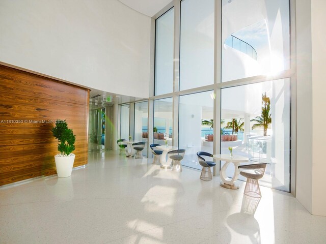 16901 Collins Ave Unit 2504, Sunny Isles Beach, FL 33160 - lobby with a towering ceiling