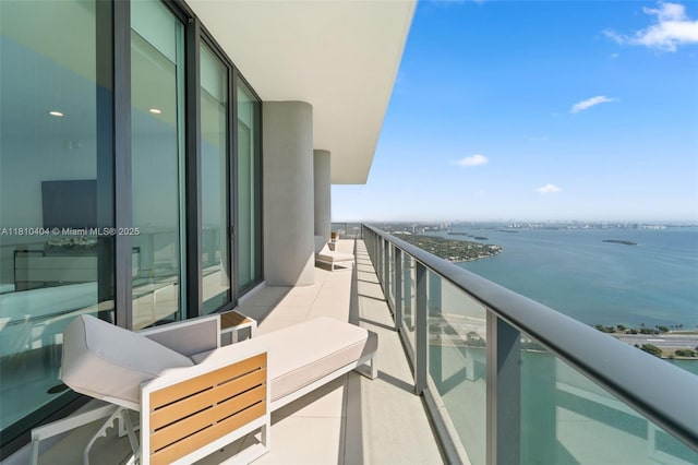 3131 NE 7th Ave Unit Uph5303, Miami, FL 33137 - balcony with a water view