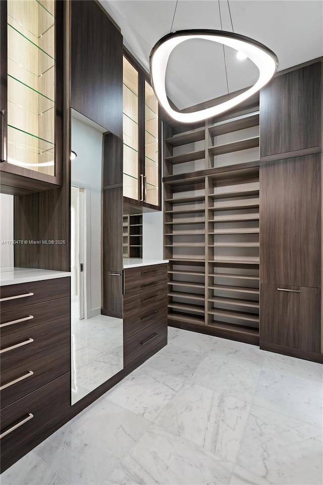 12331 SW 2nd St, Plantation, FL 33325 - spacious closet with light marble finish flooring