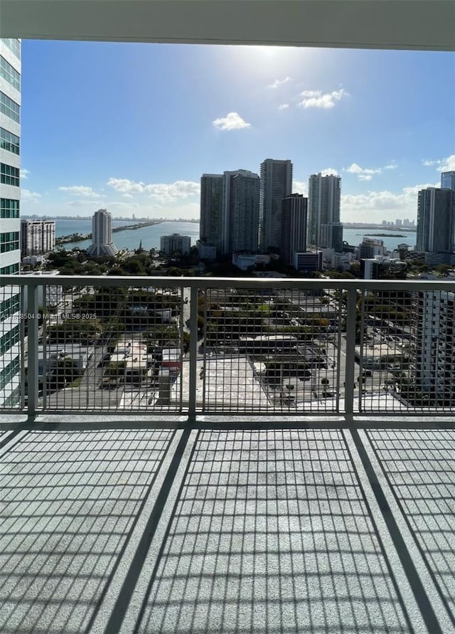 3301 NE 1st Ave Unit H2304, Miami, FL 33137 - deck with a view of skyline and a water view