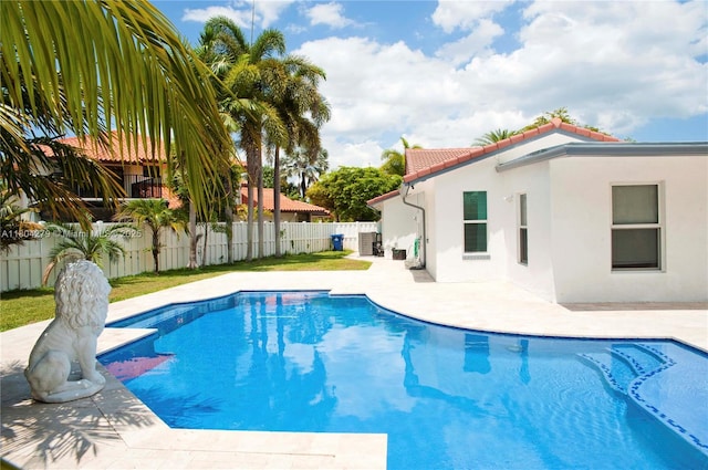1328 NW 93rd Ter, Coral Springs, FL 33071 - view of pool with a fenced backyard and a patio area