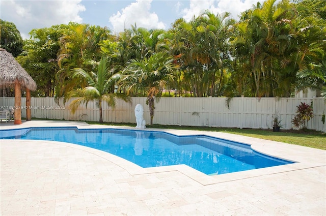 1328 NW 93rd Ter, Coral Springs, FL 33071 - view of pool with a patio and a fenced backyard