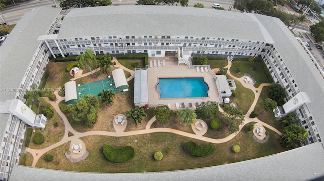 15610 NE 6th Ave Unit 22B, Miami, FL 33162 - aerial overview of property's location with a pool area