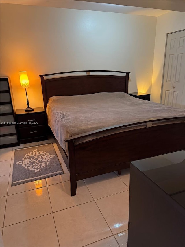 1780 NE 191st St Unit 412-2, Miami, FL 33179 - bedroom with light tile patterned floors