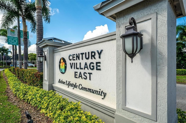 284 Prescott N Unit 284, Deerfield Beach, FL 33442 - view of community / neighborhood sign