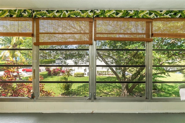284 Prescott N Unit 284, Deerfield Beach, FL 33442 - unfurnished sunroom featuring a water view