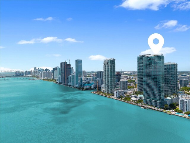 3131 NE 7th Ave Unit 3106, Miami, FL 33137 - water view featuring skyline