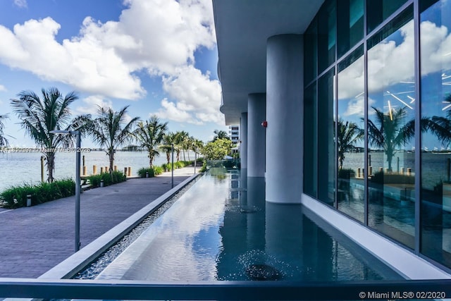 3131 NE 7th Ave Unit 3106, Miami, FL 33137 - view of pool with a water view