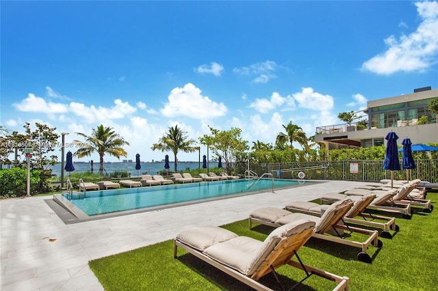 3131 NE 7th Ave Unit 3106, Miami, FL 33137 - community pool featuring a patio area
