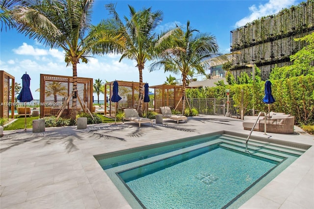 3131 NE 7th Ave Unit 3106, Miami, FL 33137 - view of pool with a patio area and a pool