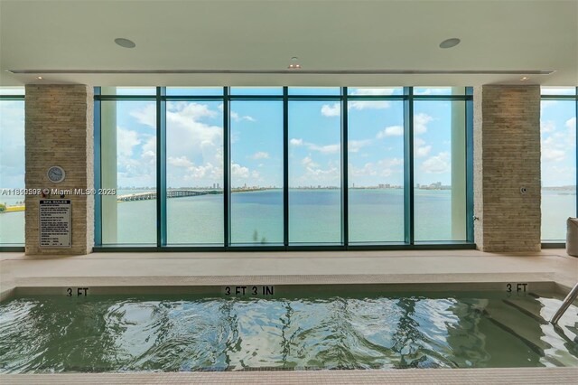 3131 NE 7th Ave Unit 3106, Miami, FL 33137 - view of pool with a water view