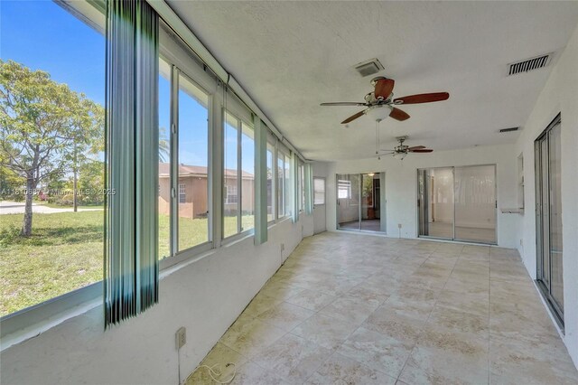 7204 NW 76th Dr, Tamarac, FL 33321 - view of unfurnished sunroom