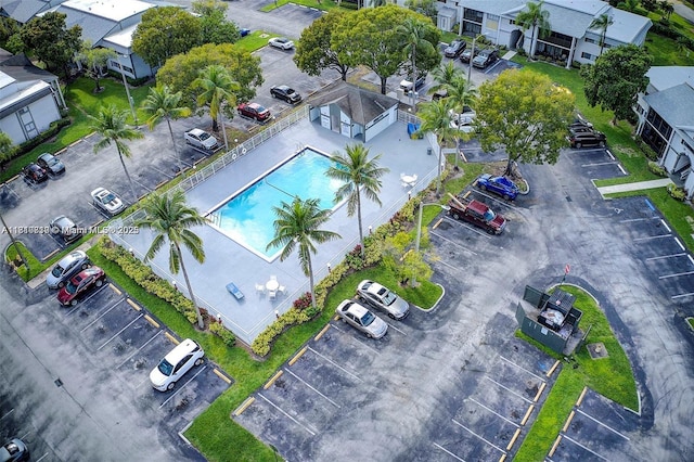 20760 NE 4th Ct Unit 201, Miami, FL 33179 - aerial view of a pool