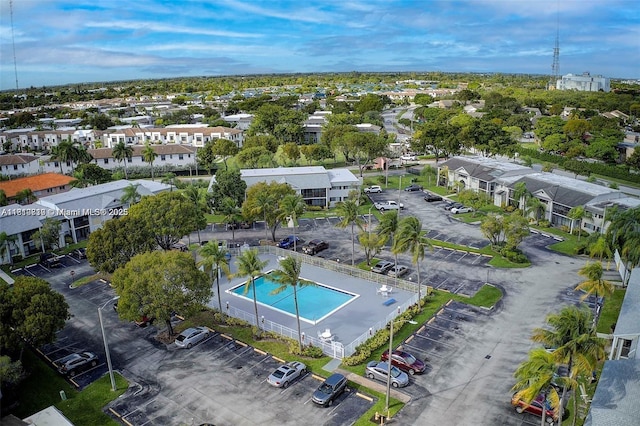 20760 NE 4th Ct Unit 201, Miami, FL 33179 - aerial view of property's location with a pool