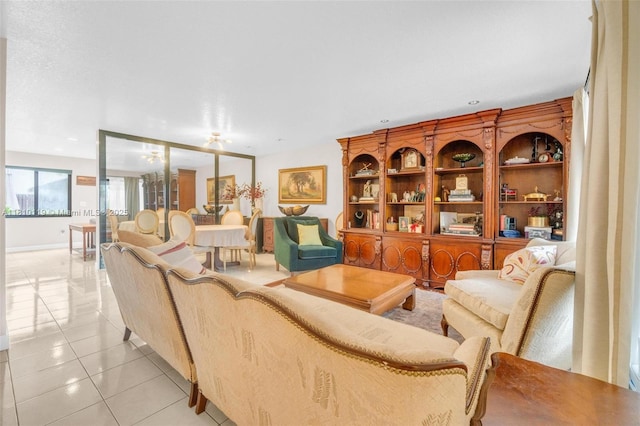 13731 SW 103rd Ter, Miami, FL 33186 - living area with light tile patterned flooring
