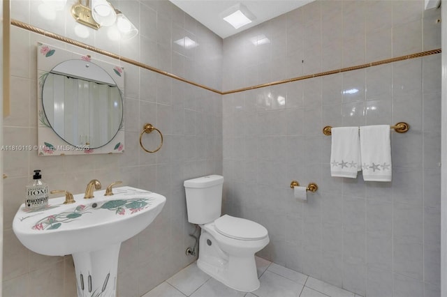 13731 SW 103rd Ter, Miami, FL 33186 - half bathroom featuring tile walls and tile patterned flooring