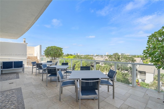 1819 SE 17th St Unit 1501, Fort Lauderdale, FL 33316 - view of patio / terrace with outdoor dining space