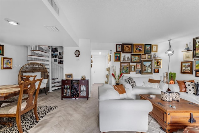8341 SW 157th Ave Unit 304, Miami, FL 33193 - living area featuring stairway