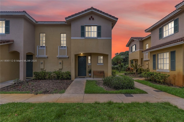 1901 SW 60th Ter, North Lauderdale, FL 33068 - townhome / multi-family property featuring stucco siding and a tile roof