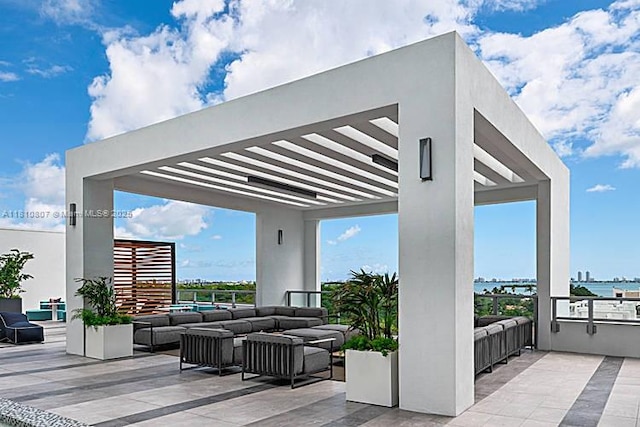 3900 Biscayne Blvd Unit S-218, Miami, FL 33137 - view of patio / terrace with an outdoor hangout area