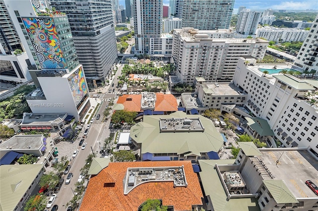 45 SW 9th St Unit 2105, Miami, FL 33130 - view of urban area featuring a pool