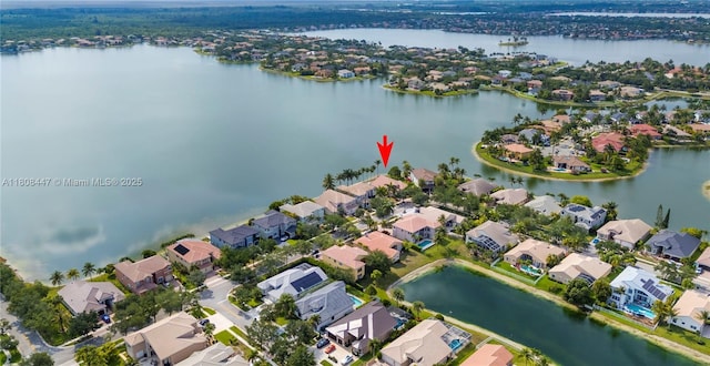 4506 SW 186th Way, Miramar, FL 33029 - aerial view of property and surrounding area featuring nearby suburban area and a large body of water
